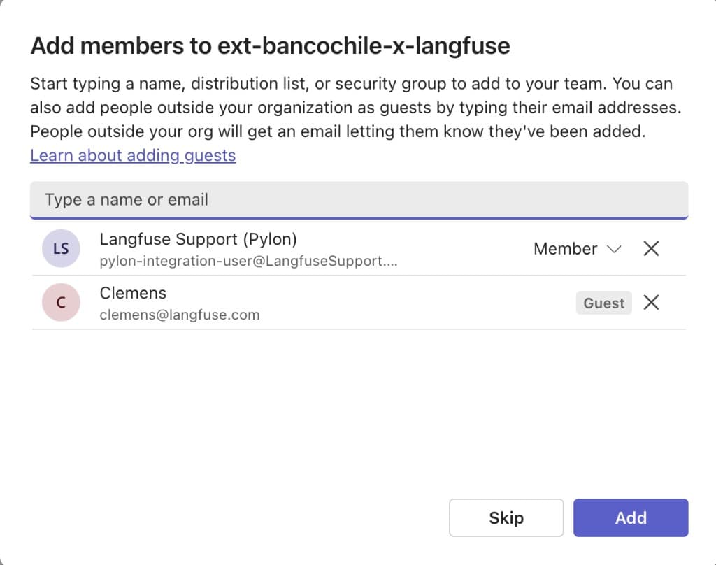 Add Members